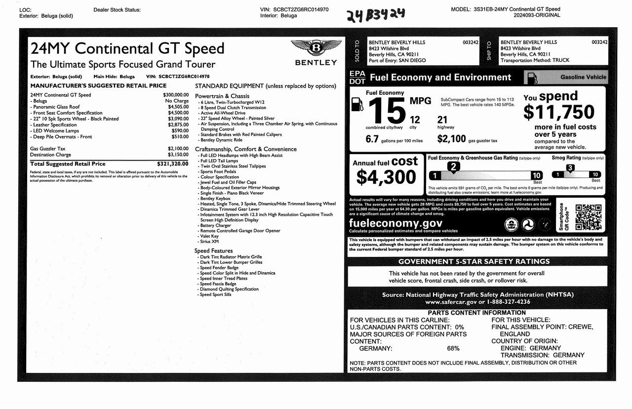 2024 Bentley GT Speed Coupe For Sale (3)